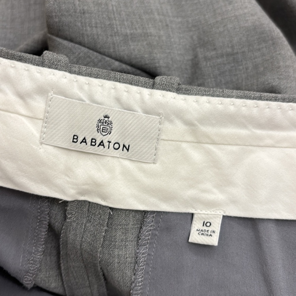 Aritzia Babaton Spotlight Cargo Gray Pant Size 10 - Picture 9 of 11